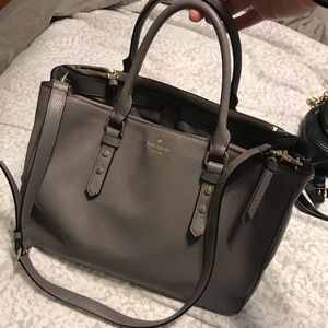 Kate spade gray purse, MAKE OFFER